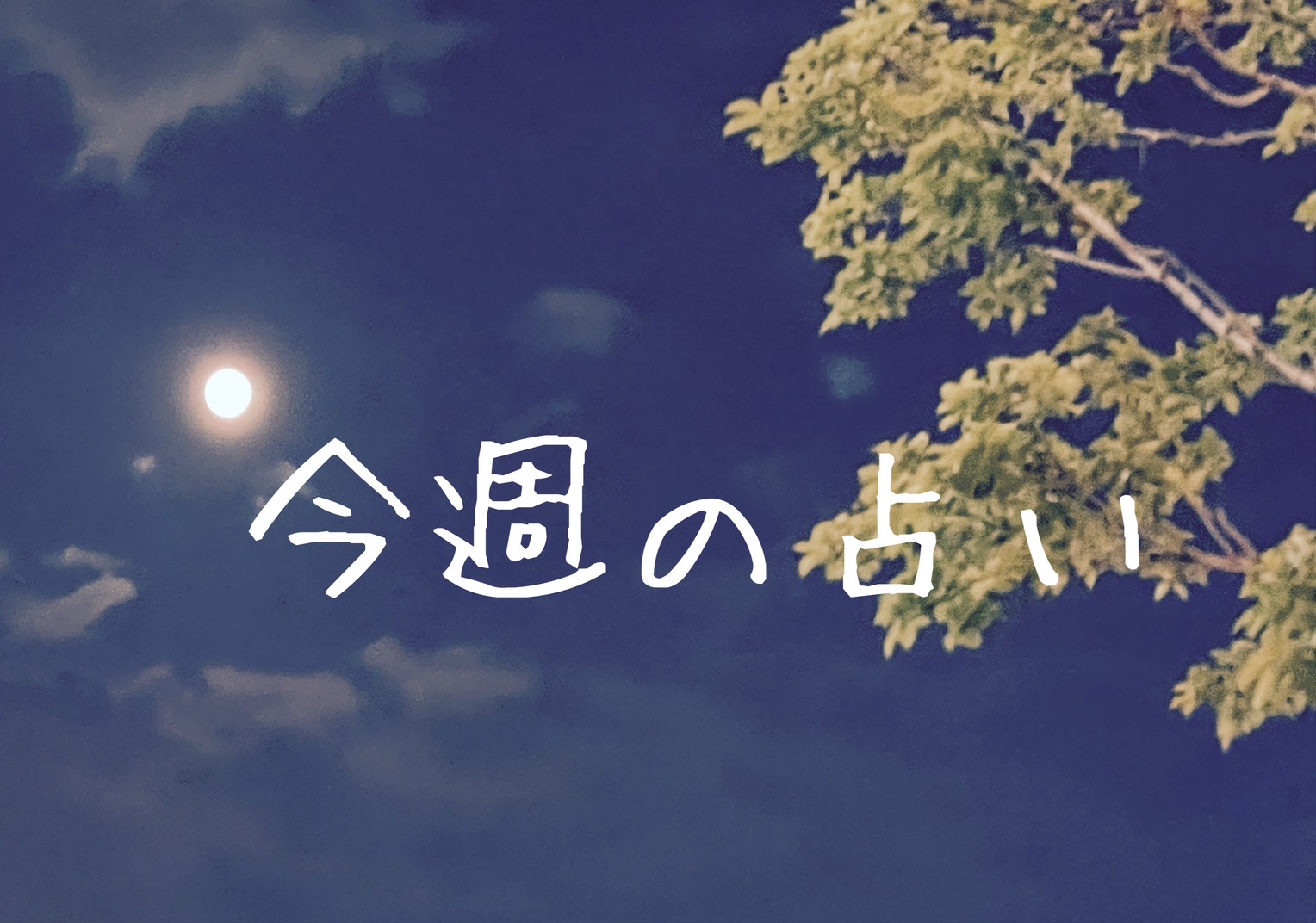 今週の占いサムネ